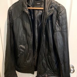 FREE SHIPPING Rudsak Mens leather jacket